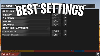 Best Roblox Arsenal Settings [upl. by Ytisahcal]