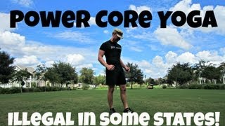 30 Minute Killer Power Yoga Core Workout with Sean Vigue [upl. by Naaman]