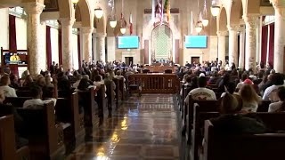 Los Angeles City Council unanimously votes to approve sanctuary city ordinance [upl. by Edra582]