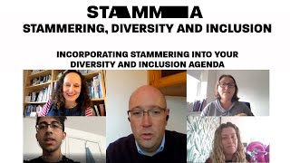 Stammering Diversity amp Inclusion webinar [upl. by Ahsiyt]