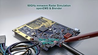 60GHz mmWave Simulation with openEMS amp Blender  Radiation Pattern [upl. by Garneau811]