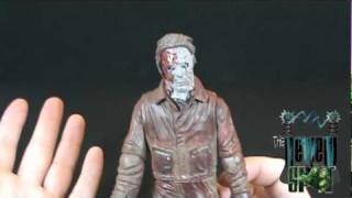 Mezco Rob Zombies Halloween 2 Michael Myers Figure SpookySpot 2010 [upl. by Naenaj]