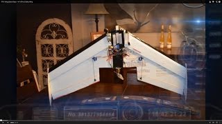 FPV Wing Build Video  44quot KFm2 Delta Wing [upl. by Orvas]