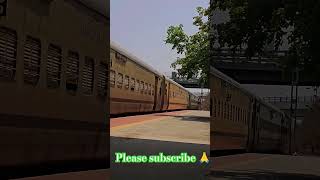 17063 WAP7 Manmad Jn  Kachiguda Ajanta Express towards Kachiguda subscribe like railway train [upl. by Ube]