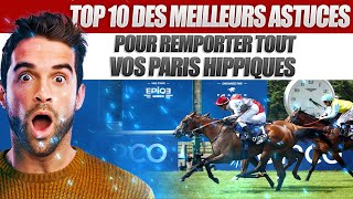 TOP 10 des MEILLEURES ASTUCES pour REMPORTER TOUS VOS PARIS HIPPIQUES [upl. by Imeka574]