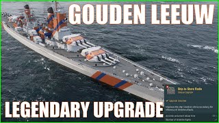 Gouden Leeuw Legendary Upgrade Dutch Cruisers World of Warships Guide [upl. by Naujtna]