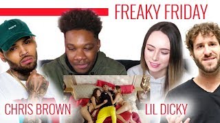 Lil Dicky  Freaky Friday feat Chris Brown Official Music Video  Reaction [upl. by Atnohsal]