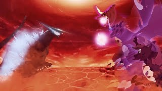 Godzilla in Hell VS Destoroyah Variants  Animation pt1 [upl. by Lipps112]