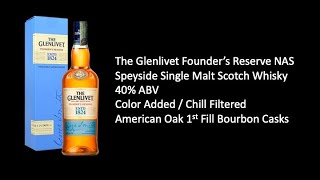 The Glenlivet Founders Reserve [upl. by Suchta]