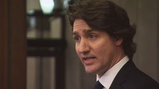 PM Justin Trudeau reiterates call for truck blockades to end – February 11 2022 [upl. by Betthezul683]