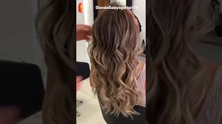 Blonde Hair Balayage Technique for Stunning Results [upl. by Elleirb]