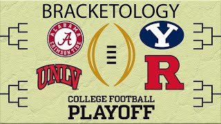 COLLEGE FOOTBALL BRACKETOLOGY Week 6 College Football Playoff Projection [upl. by Mazman342]