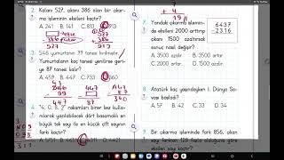 4SINIF TurbModel sayfa67 dördüncüsınıf matematik doğalsayılar [upl. by Elinor716]