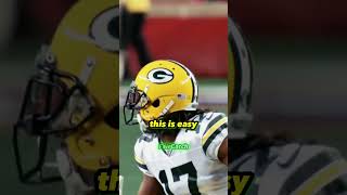 Davante Adams on HIS MOST MEMORABLE NFL MOMENT 🏈👀❌ nfl davanteadams nflseason [upl. by Robbert]