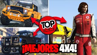 Top 5 MEJORES 4X4 amp OFF ROADS 🛻 de GTA5ONLINE 2024 💣  San Alien 👽 [upl. by Ariek97]