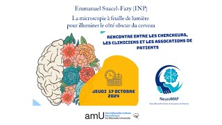 NeuroMAP  Emmanuel SnacelFazy Postdoctorant INP [upl. by Ynohtona]