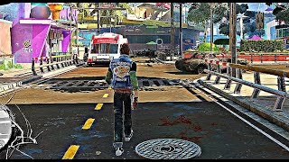 Sunset Overdrive PC Free Roam Parkour [upl. by Dow]