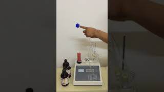 SKZ1018B Volumetric Karl Fischer Titration step1 installation [upl. by Selden]