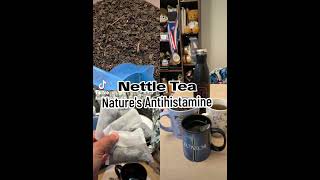 Nettle Leaf Tea our goto Natures Antihistamine [upl. by Nalahs]