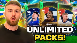 How to get UNLIMITED FREE PACKS NOW in EAFC 24 UNLIMITED packs in EAFC 24 Guaranteed PROMO card [upl. by Oidivo]