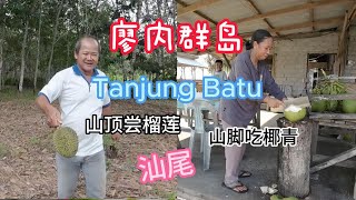 第四站B 廖内群岛  TANJUNG BATU 汕尾  海边吃椰青  山顶吃榴莲  印尼  riauarchipelago [upl. by Auhs660]