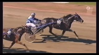 Kari Lähdekorpitränade Gentleman amp Thomas Uhrberg vinner Olympiatravet 1 000 000 kr på Åby 2007 [upl. by Gib]