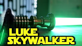 Saber Custom Budget Luke Skywalker Lightsaber Review [upl. by Paolo987]