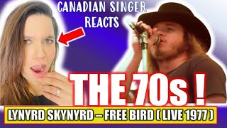 🤔POP SINGER REACTS TO Lynyrd Skynyrd  FREE BIRD LIVE1977  Music Reaction Video musicreaction [upl. by Liebowitz]