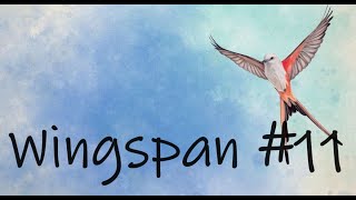 Wingspan Крылья  играем с ИИ [upl. by Ennahtebazile]