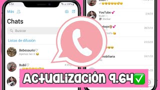 🧸Nueva ACTUALIZACION de WHATSAPP ESTILO IPHONE ABRIL 2023 🌈 ANTIBANEO 964 ✅ [upl. by Tamra999]