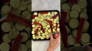 Salmón con verduras al horno [upl. by Papst]