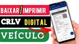 Como BAIXAR CRLV DIGITAL IMPRIMIR DOCUMENTO do VEICULO pelo SITE DETRAN [upl. by Healy796]