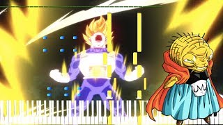 Vegeta Super Saiyan Theme  Piano of Death  Final Flash Theme Piano Cover Tutorial Synthesia [upl. by Josepha]