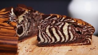 Zebra Cake Recipe [upl. by Dlaner]