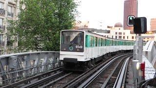 Paris MP73 Métro 6  Sèvres Lecourbe [upl. by Elleb]