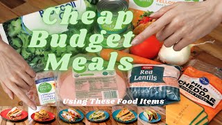 6 Extreme Cheap Budget Meal Easy and Fun Tasty Meals [upl. by Telrats]