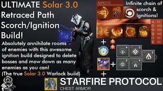 Destiny 2 The ULTIMATE Crafted Retraced Path quotBurn the Worldquot ScorchIgnite Build Build Breakdown [upl. by Uranie]