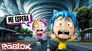 FUJA DO TORNADO PARA SOBREVIVER 🌪️ ROBLOX Be a Tornado  Alec GO [upl. by Ball]