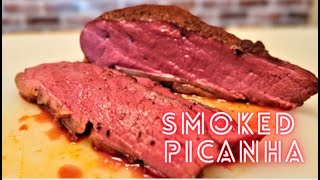 Amazing smoked Picanha on a Traeger smoker [upl. by Ahsinnor]