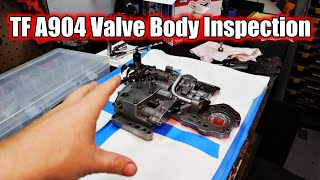 Mopar Torqueflite A904 Automatic Transmission Wont Go Into Gear  Valve Body Inspection [upl. by Sharman]