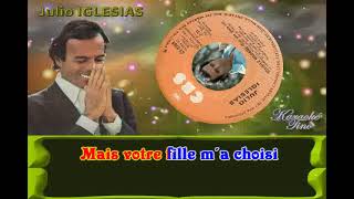 Karaoke Tino  Julio Iglesias  Souriez Madame  Avec choeurs  Dévocalisé [upl. by Crin]