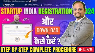 STARTUP INDIA REGISTRATION PROCESS  HOW TO REGISTER IN STARTUP INDIA  STARTUP INDIA REGISTRATION [upl. by Koah687]