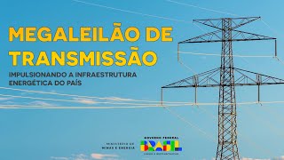 2º MEGALEILÃO de linhas de transmissão de 2023  MME e ANEEL [upl. by Darice227]