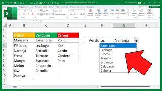 ✅Cómo Crear LISTAS DESPLEGABLES DEPENDIENTES en EXCEL de manera Fácil😉Validación de Datos en Excel [upl. by Annahahs]