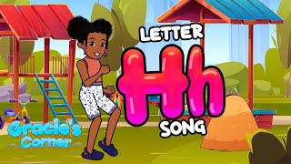 Letter H Song  Letter Recognition  Phonics with Gracie’s Corner  Kids Songs  Nursery Rhymes [upl. by Nai]