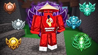 Milyon RETURNS To Conquer Season 11 Rank roblox Bedwars [upl. by Giliane]