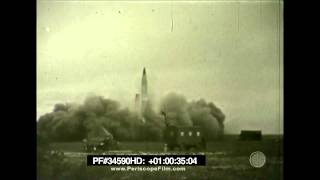 German V2 Rocket Tests 34590 HD [upl. by Nahum952]