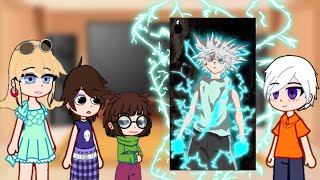 The Loud House sisters react to Lincoln Loud future as Killua Zoldyk  Hunter X Hunter [upl. by Ellednahc410]