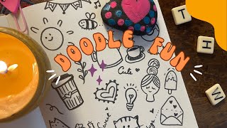 Fun Doodle Ideas to beat boredom  Easy Beginner Doodles  Bullet Journal Doodle Ideas [upl. by Eyahs133]