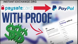 How to Transfer Paysafecard to PayPal Balance 2023 [upl. by Yemiaj802]